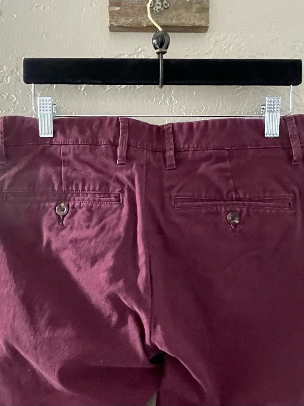 Goodfellow & Co Men’s Burgundy Straight Leg Chino Pants 32X30